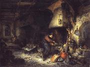Ostade, Adriaen van An Alchemist oil painting